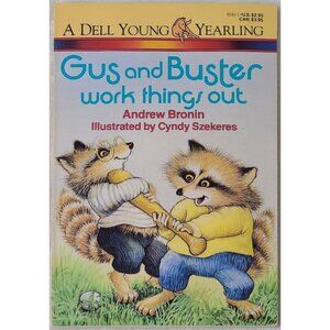 Gus and Buster Work Things Out Andrew Bronin  1990 Dell Young Yearling Book PB